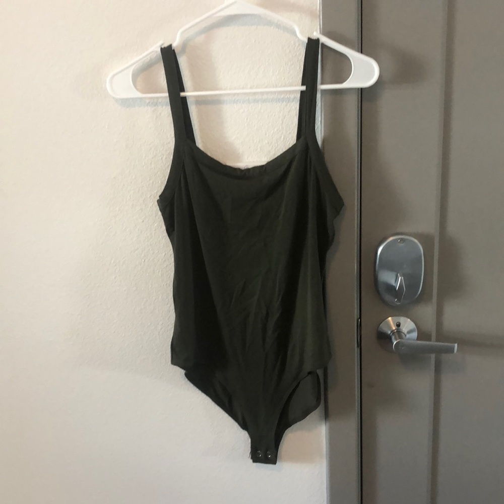 Green bodysuit